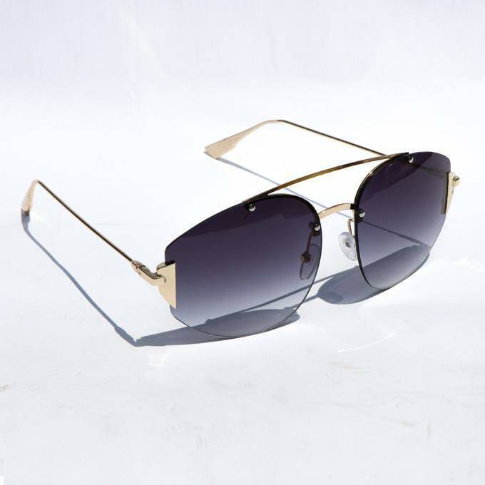 Velvet Rectangular Vintage Sunglasses For Men